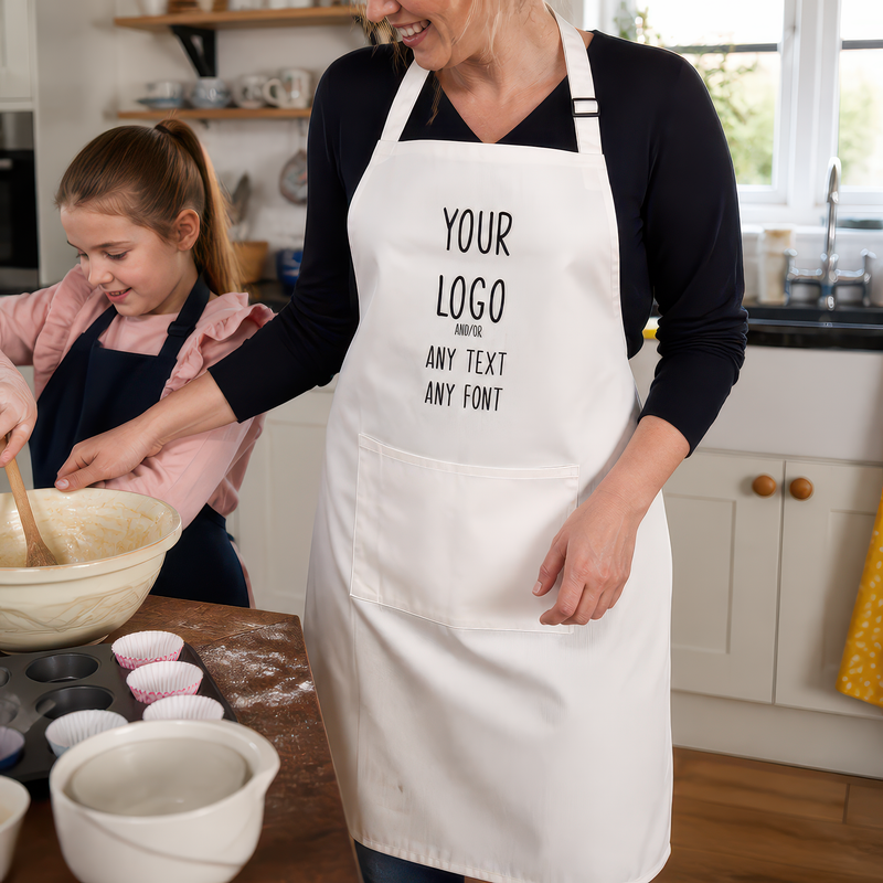 Personalised Logo or Business Name Apron