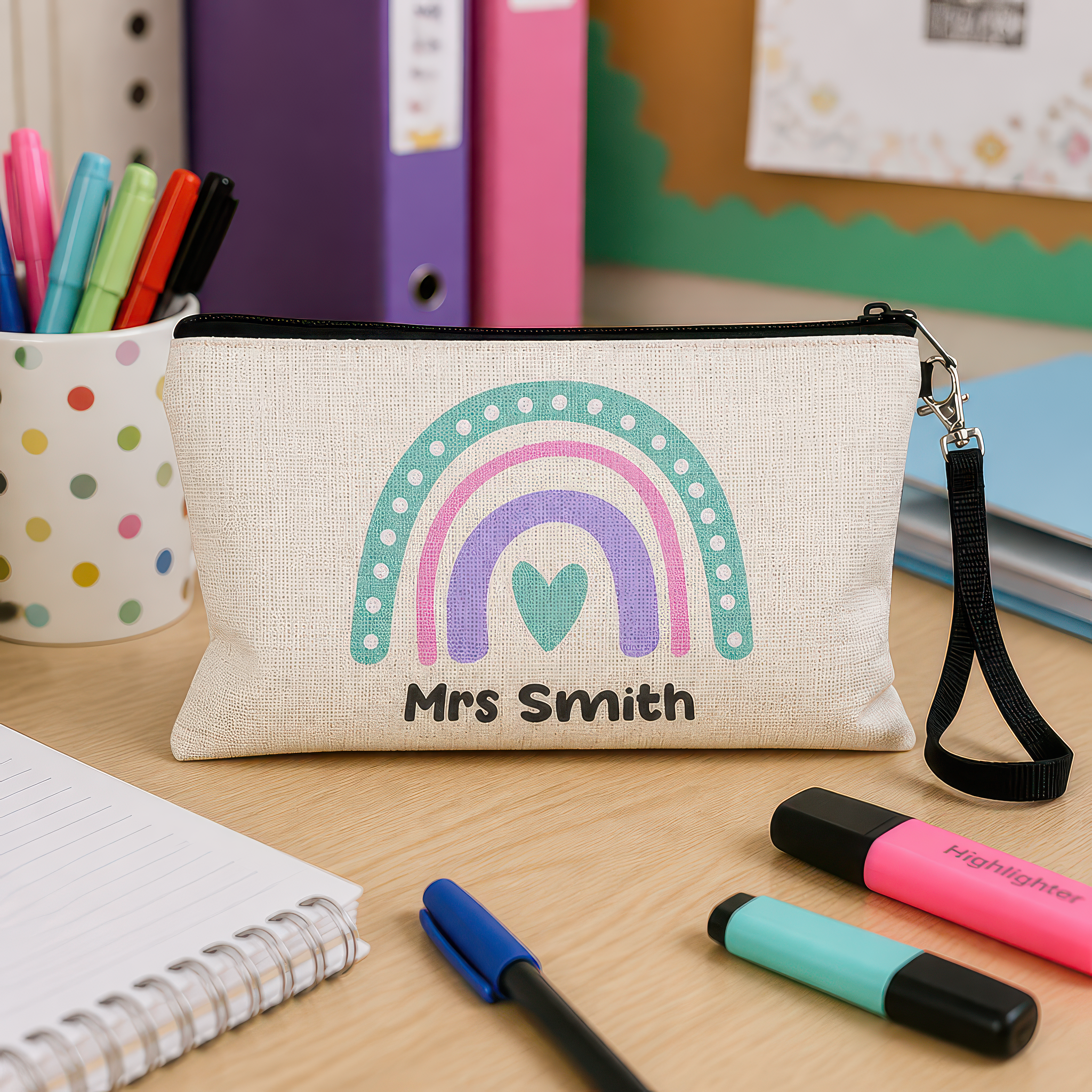 Chicken Craft approved main image refresh | SKU BAG-LP-TEACHRAINBOWPINKPURPLE | 2026-05-15-topaz-2048