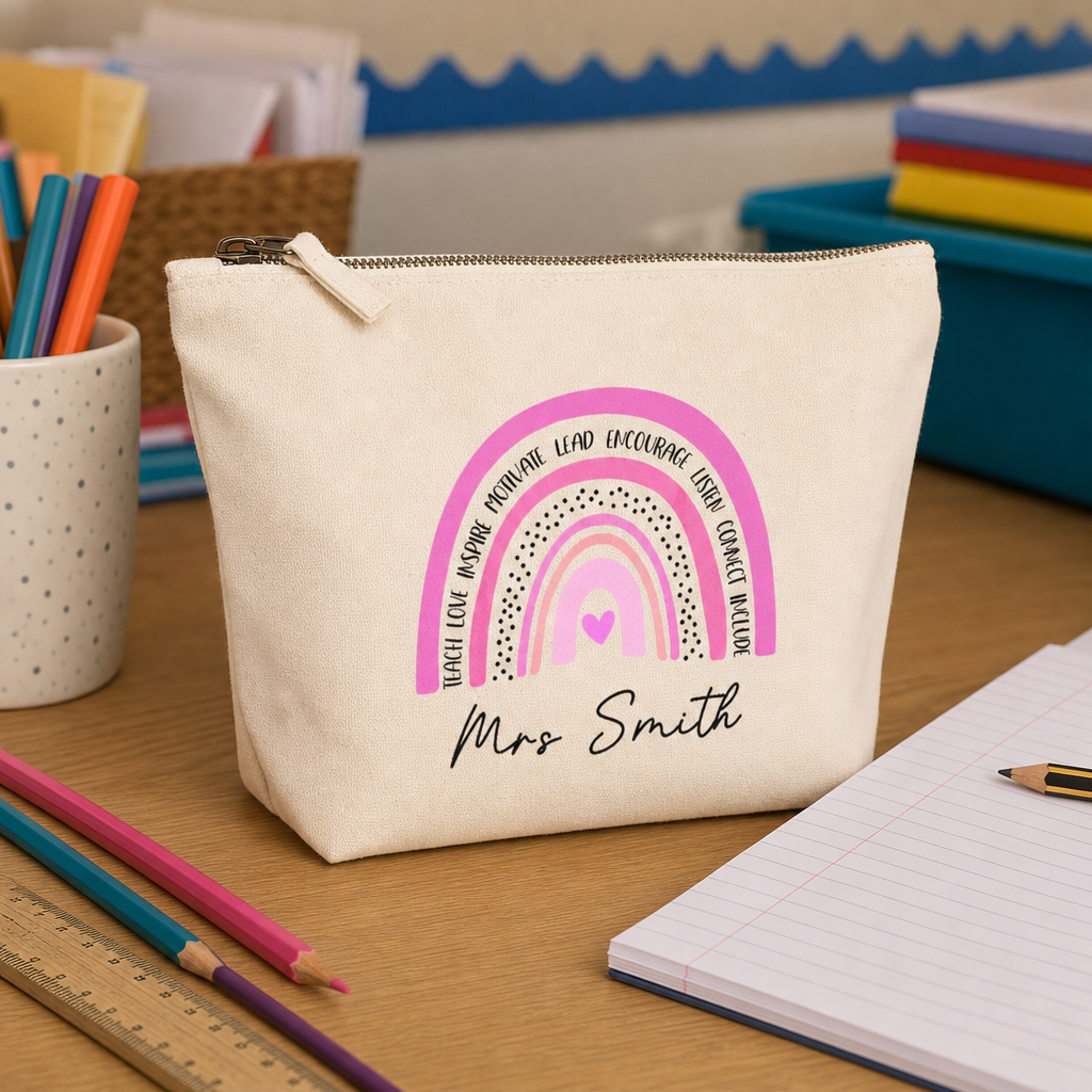 Chicken Craft approved main image refresh | SKU BAG-W540-TEACHRAINBOWPINK | 2026-05-15