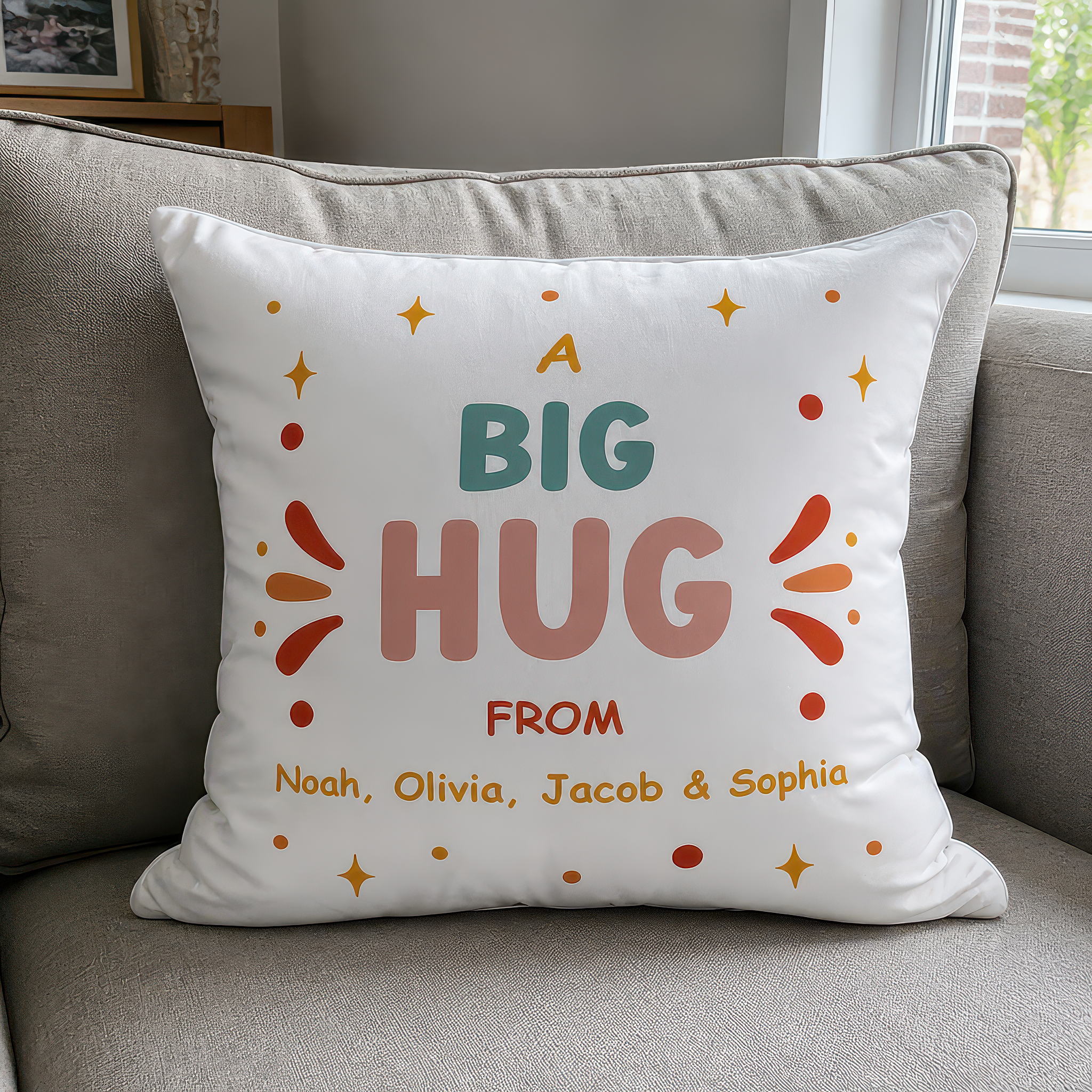 Personalised Big Hug from Cushion