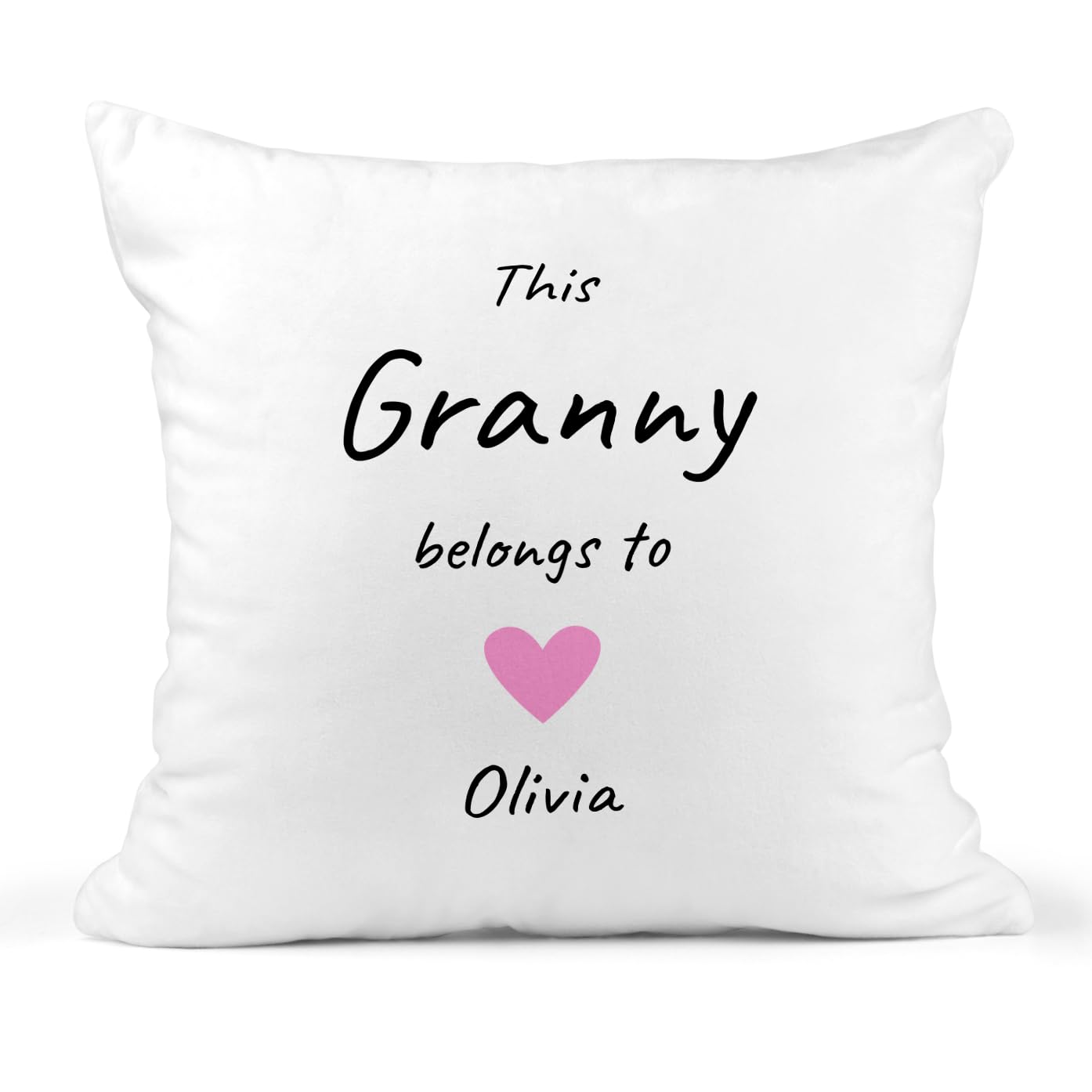 Personalised This Granny Belongs To Cushion with Names