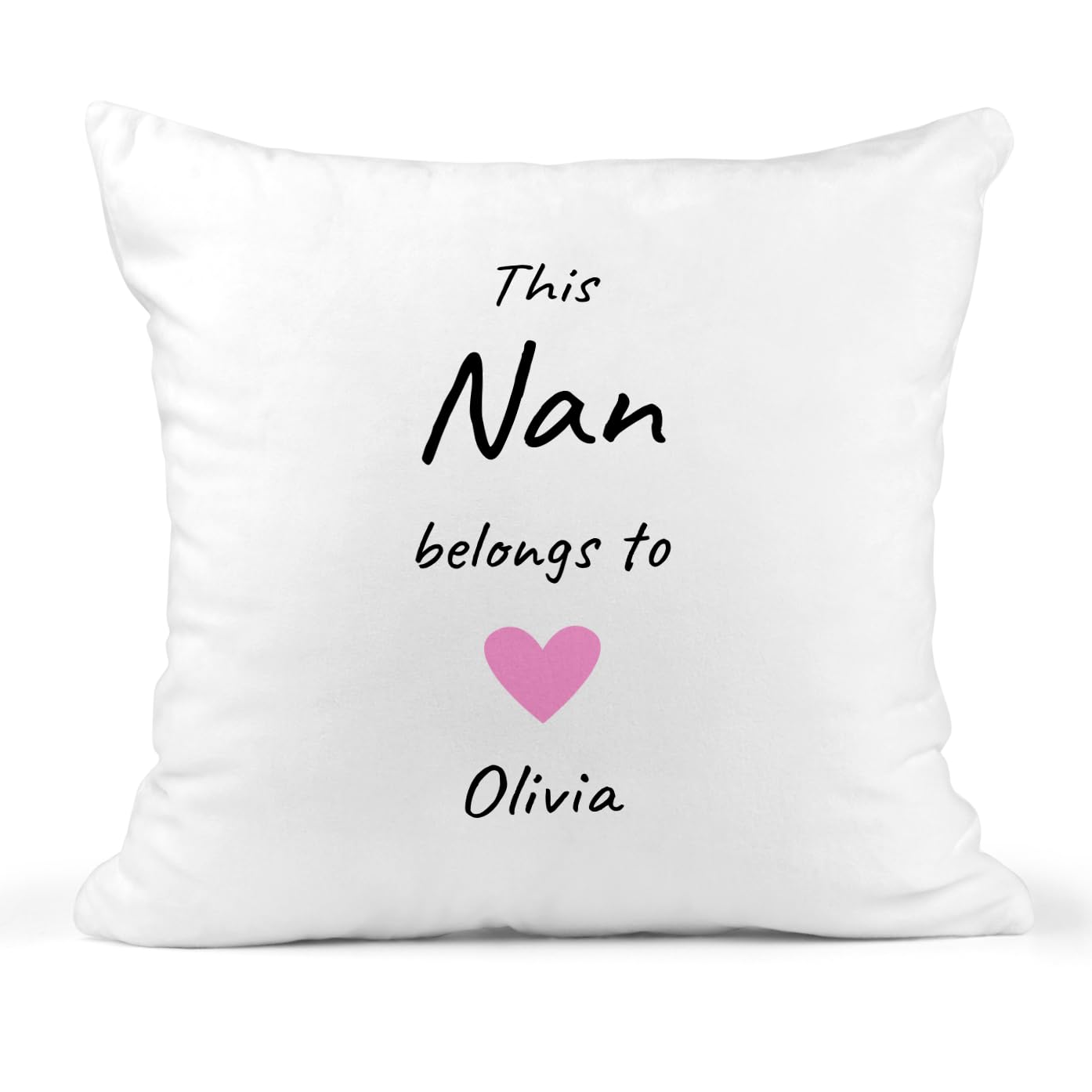 Personalised This Nan Belongs To Cushion with Names