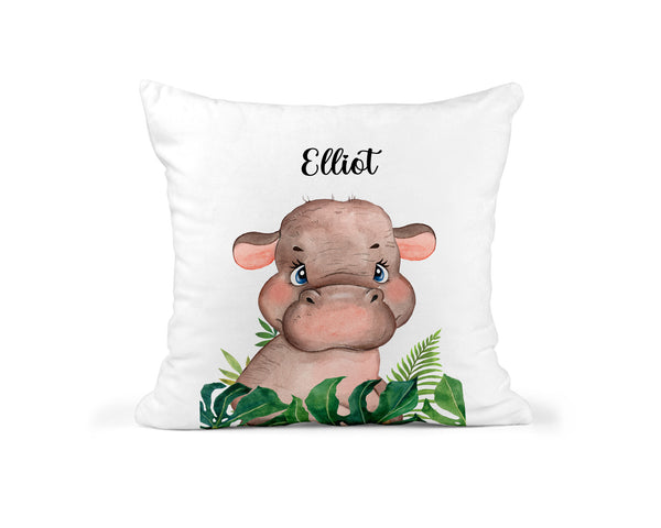 Personalised Hippo Cushion