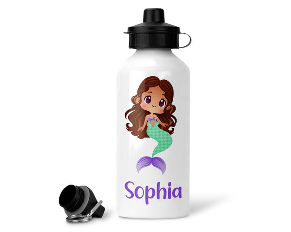 Personlised Mermaid Water Bottle