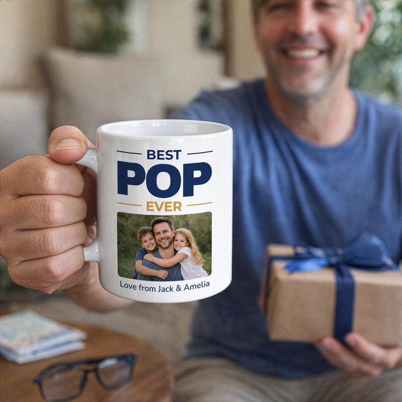 Personalised Best Pop Ever Photo Mug