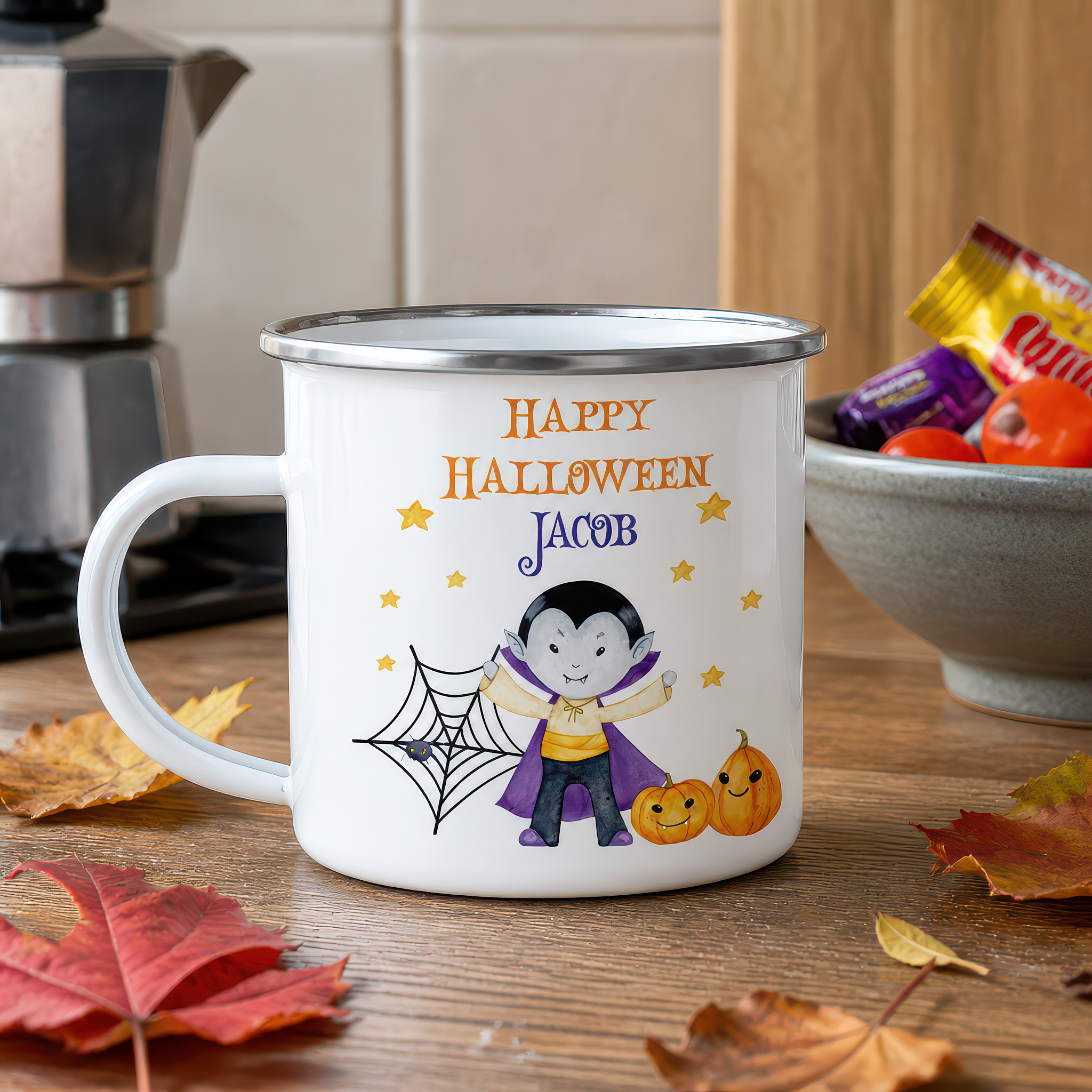 Personalised Halloween Mug