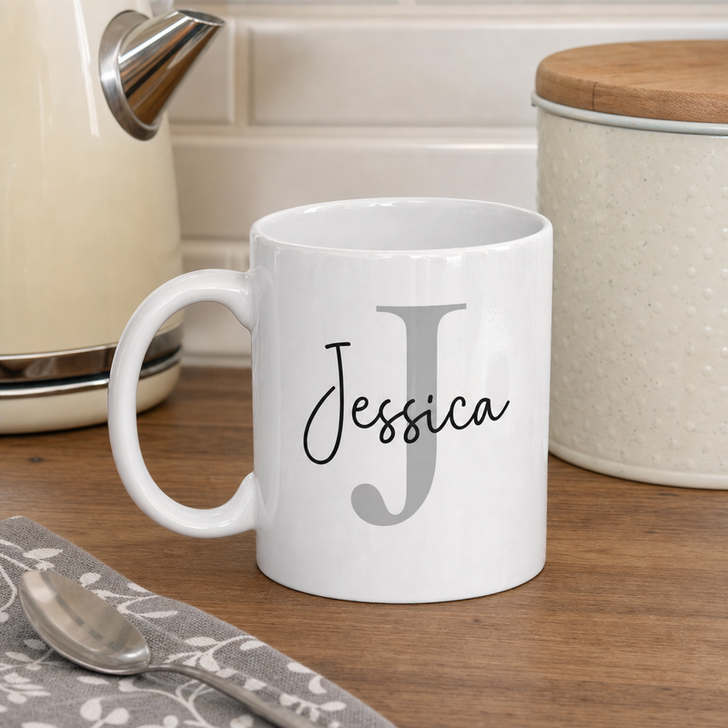Personalised Initial Mug