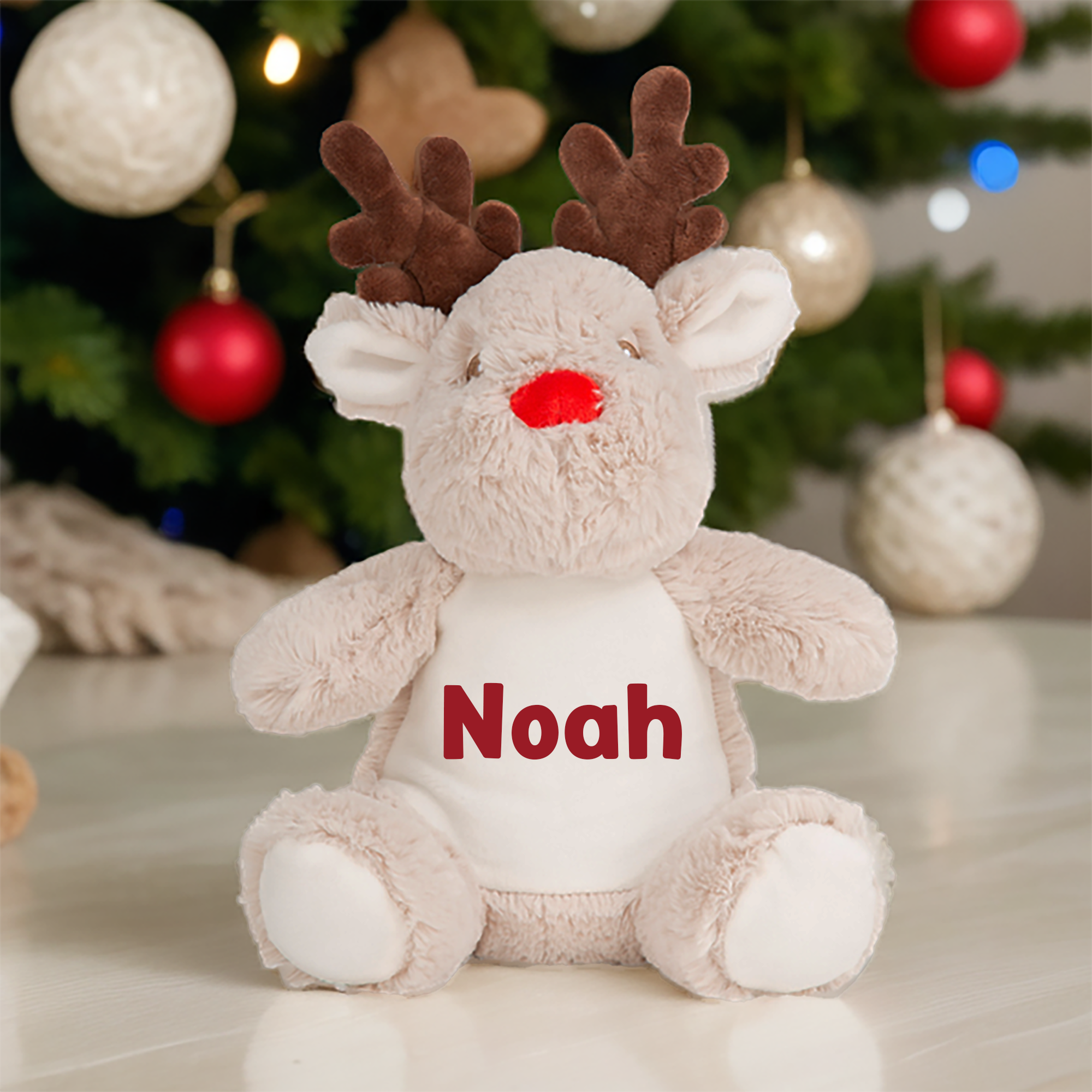 Personalised Christmas Reindeer with Name
