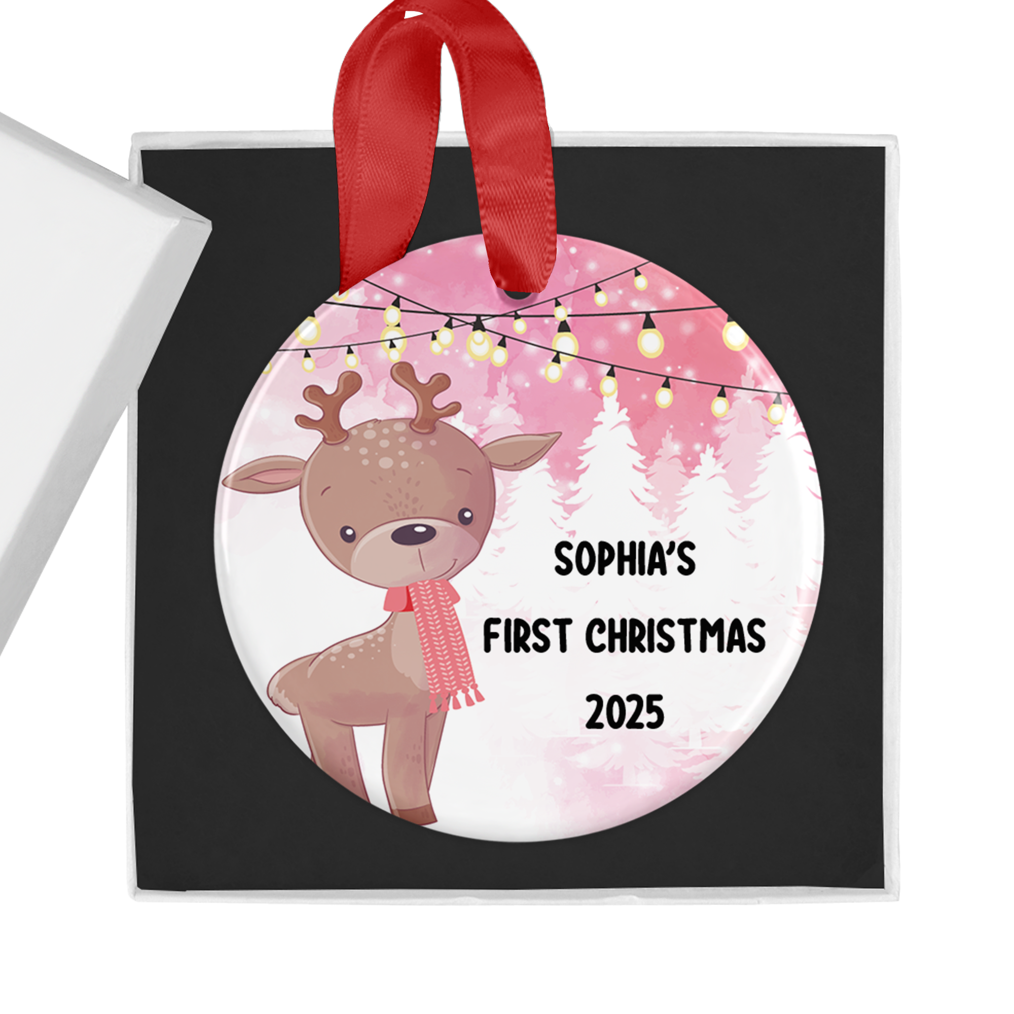 Personalised Baby's First Christmas Ornament