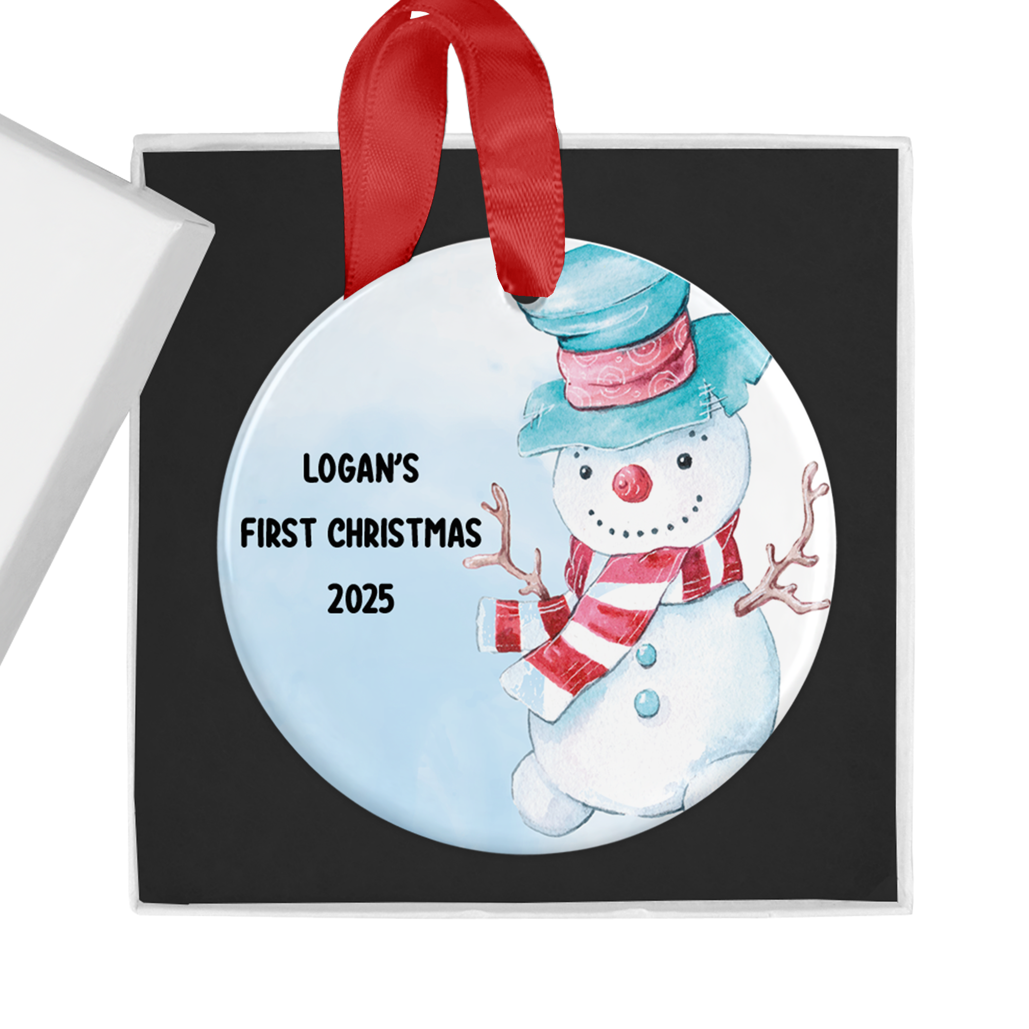 Personalised Baby's First Christmas Ornament