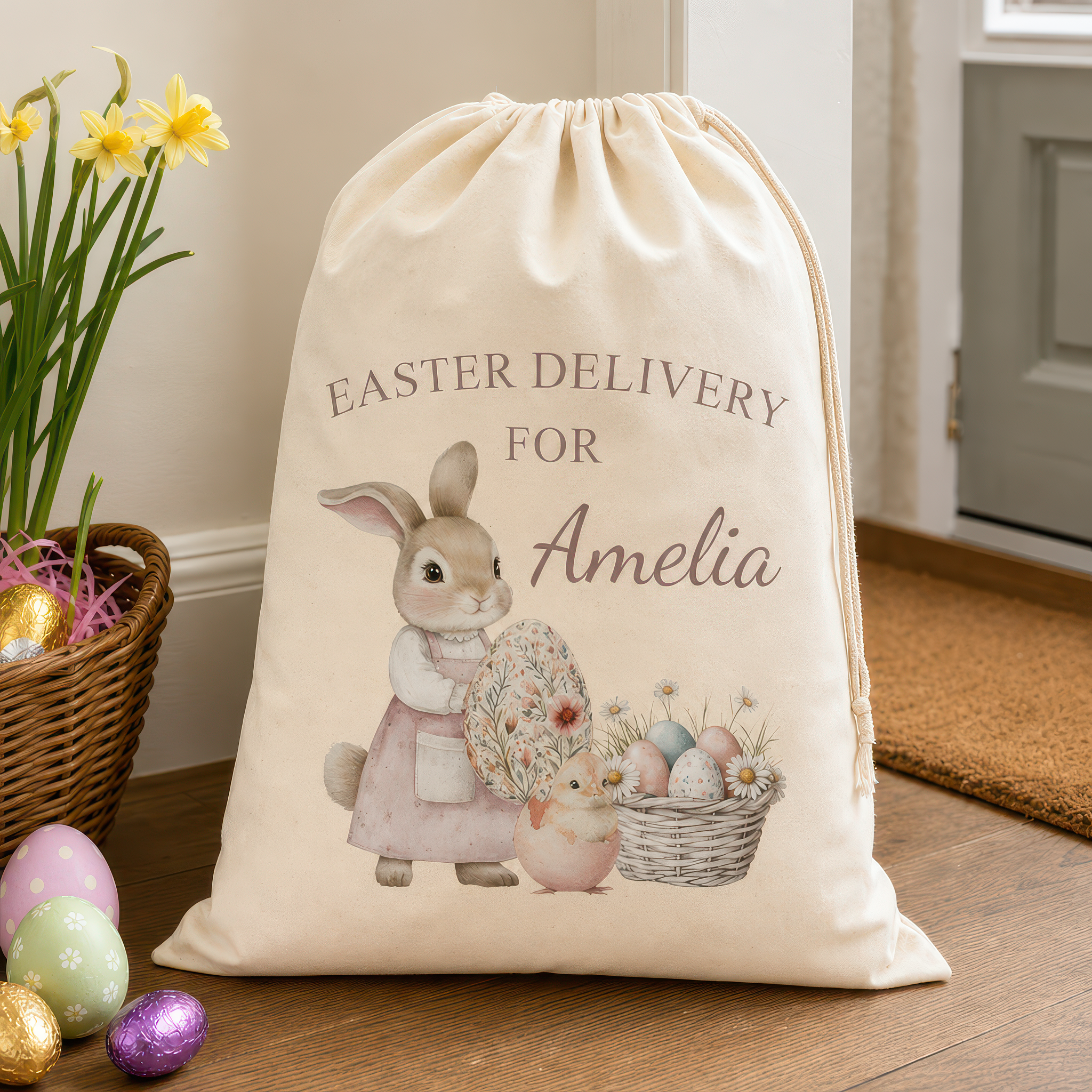 Chicken Craft approved main image refresh | SKU SACK-W115M-EASTPINKBUNBASK | 2026-05-15-topaz-2048