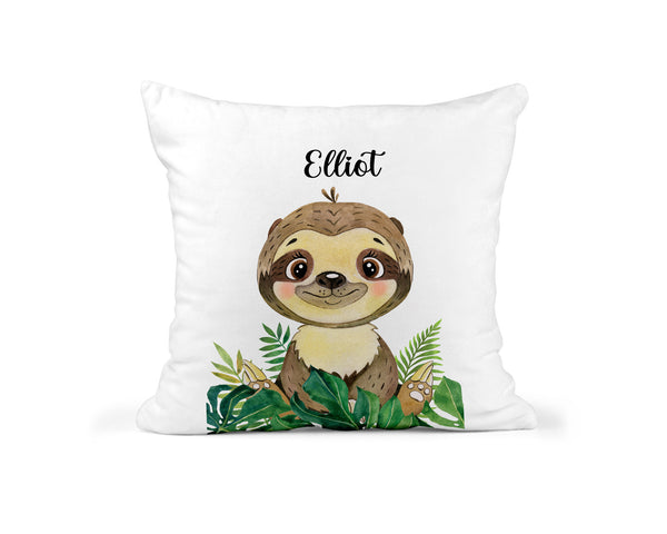 Personalised Sloth Cushion