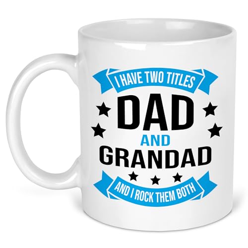 Dad and Grandad Two Titles Mug