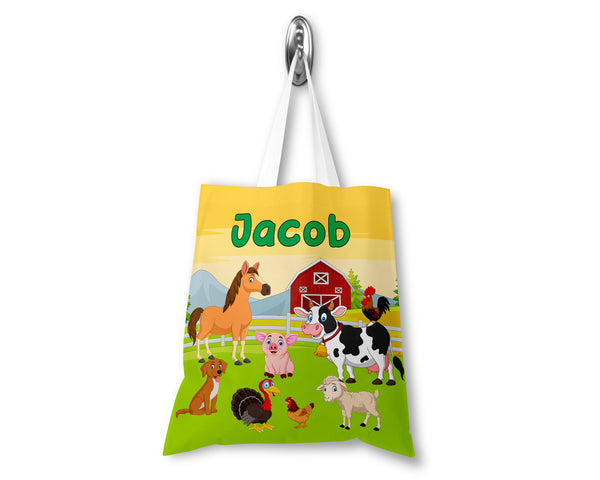 Personalised Farm Tote Bag