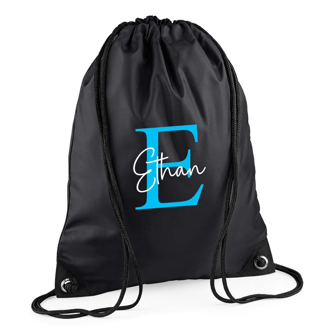Personalised Blue Initial School Set additional product photo