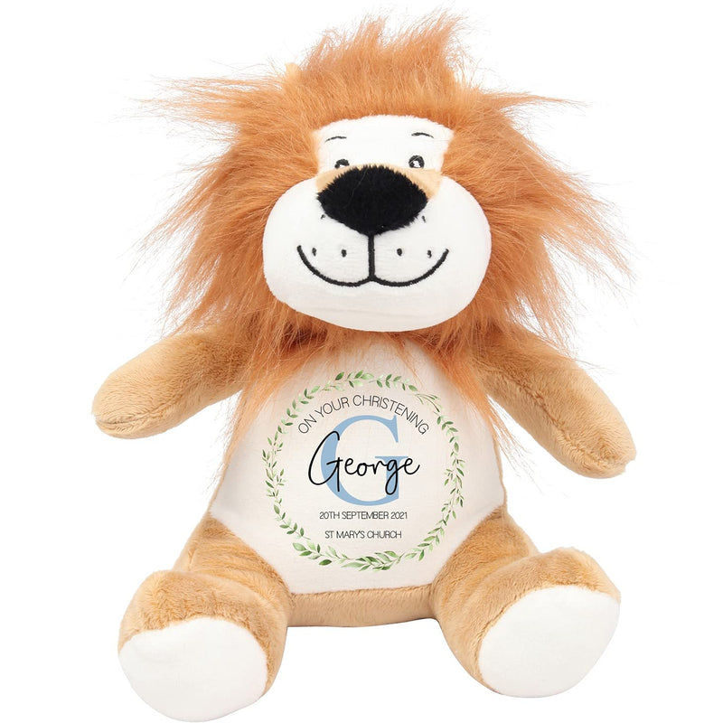 Personalised Christening Lion Soft Toy additional product photo