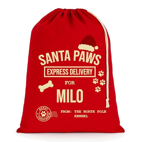 Personalised First Christmas Christmas Santa Sack with Name