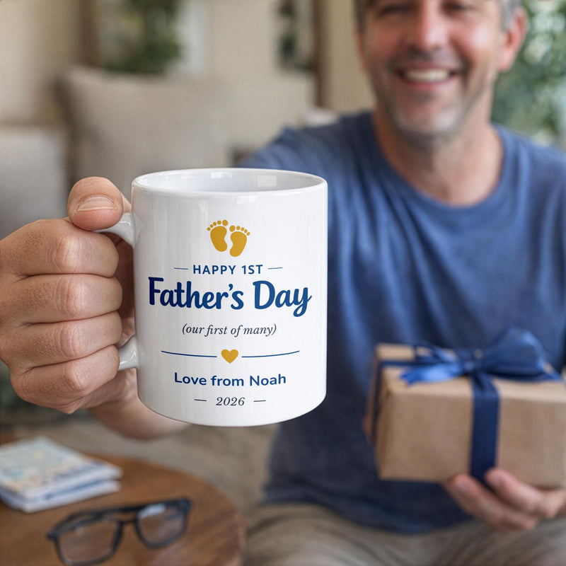 Personalised First Father's Day Mug from Baby additional product photo