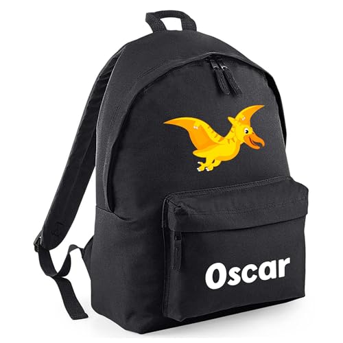 Personalised Flying Dinosaur Kids Backpack with Name