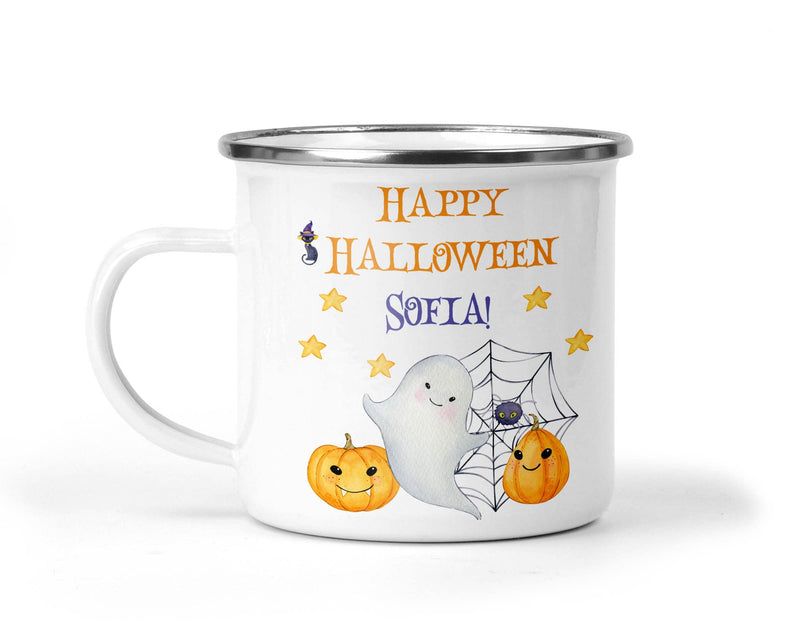 Personalised Ghost Enamel Mug additional product photo
