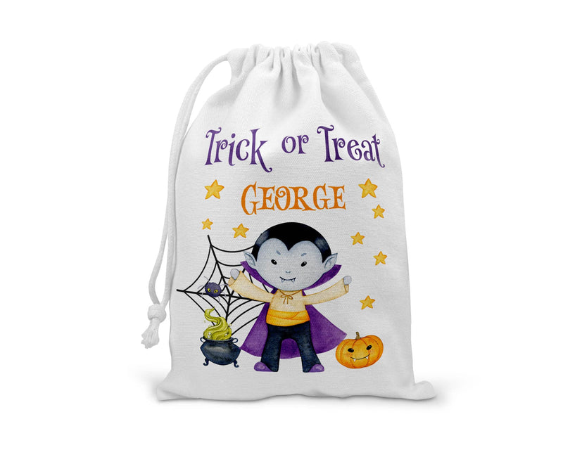 Personalised Halloween Treat Bag with Name additional product photo