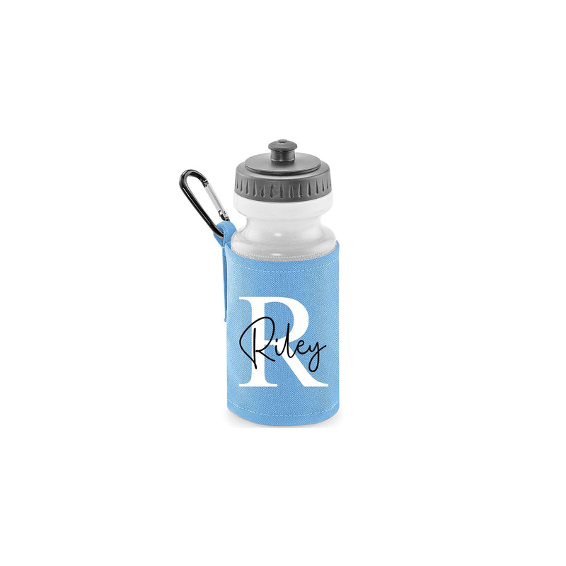 Personalised Name and Initial Water Bottle additional product photo