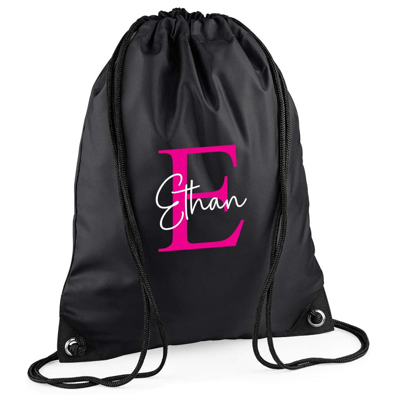 Personalised Pink Initial School Set additional product photo