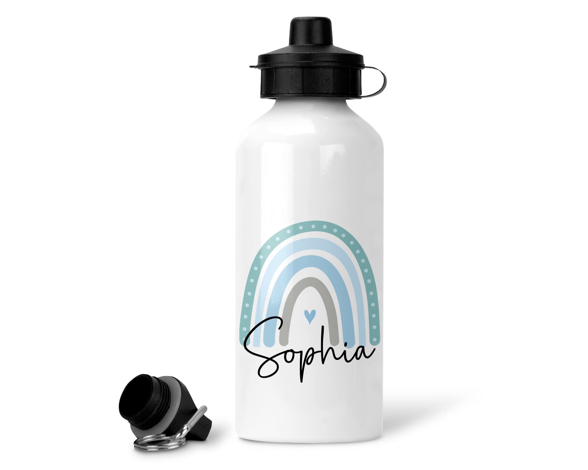 Personalised Rainbow Water Bottle additional product photo