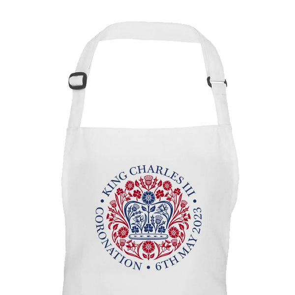 Coronation Apron with Official Emblem - King Charles III