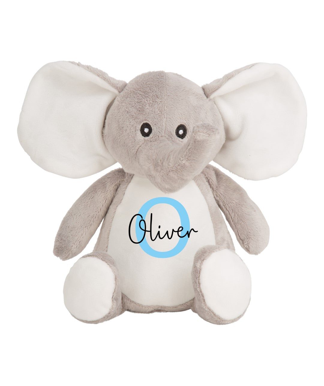 Personalised Elephant Teddy, Soft Toy Plush