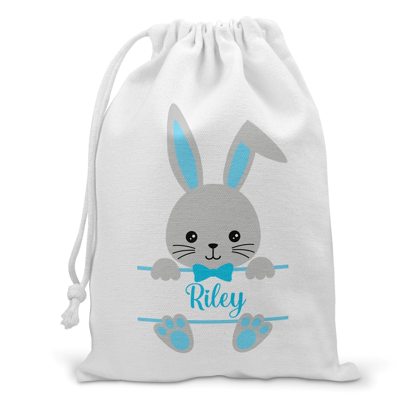 Easter Bag - Blue Easter Bunny - Chicken Craft Ltd