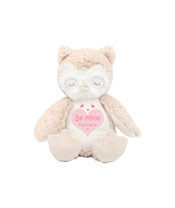 Personalised Valentines Owl Teddy