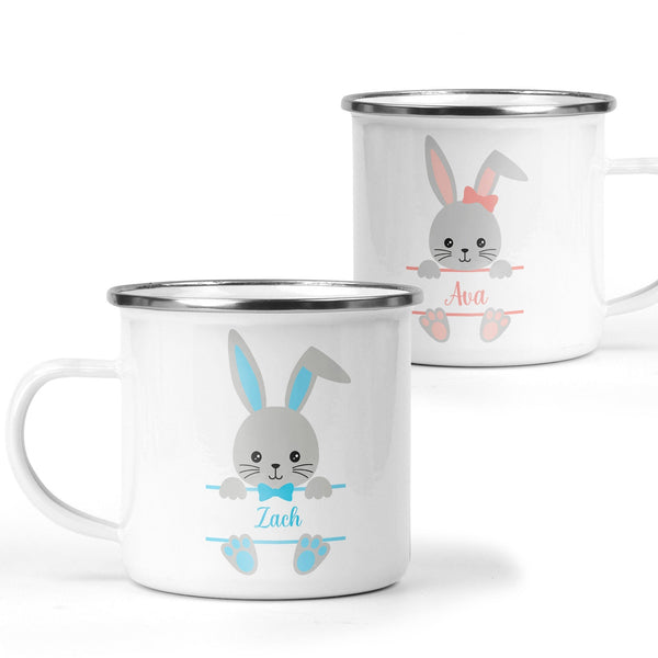 Personalised Easter Bunny Mug with Name