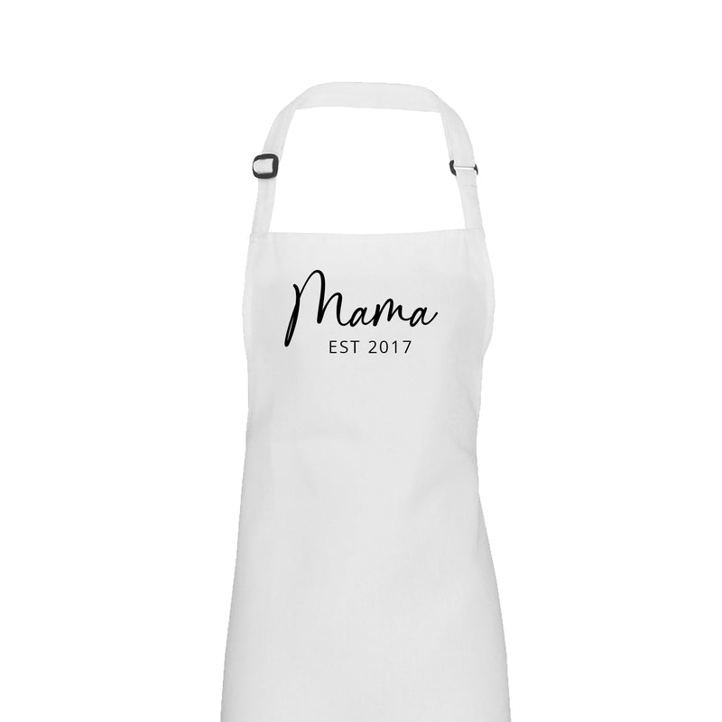 Mama Est Apron with Name product photo