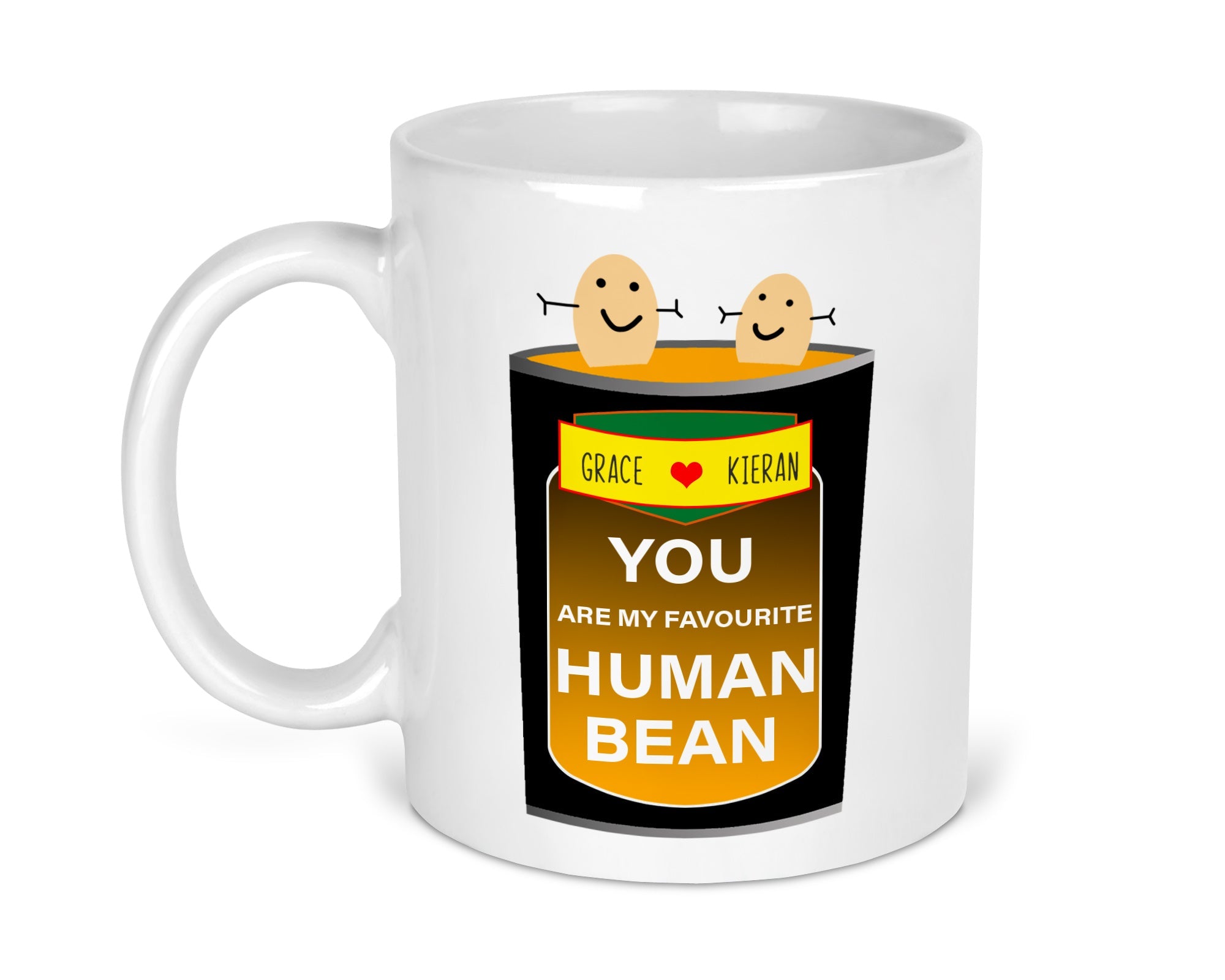 Personalised Baked Beans Mug - Chicken Craft Ltd
