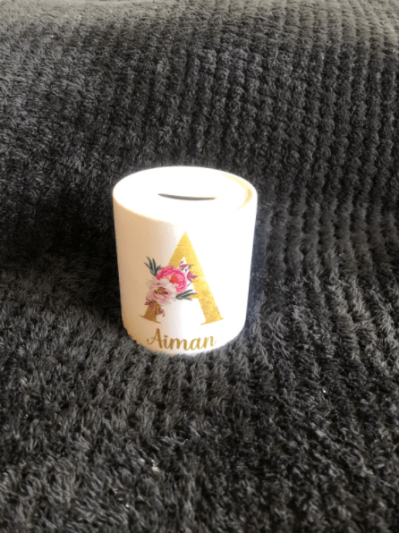 Personalised Ceramic Money Box - Chicken Craft Ltd