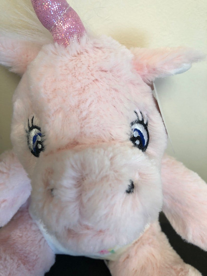 Personalised Christening Gift Unicorn Teddy Bear - Chicken Craft Ltd