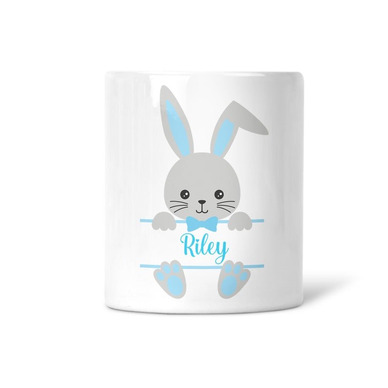 Personalised Easter Bunny Money Box - Chicken Craft Ltd