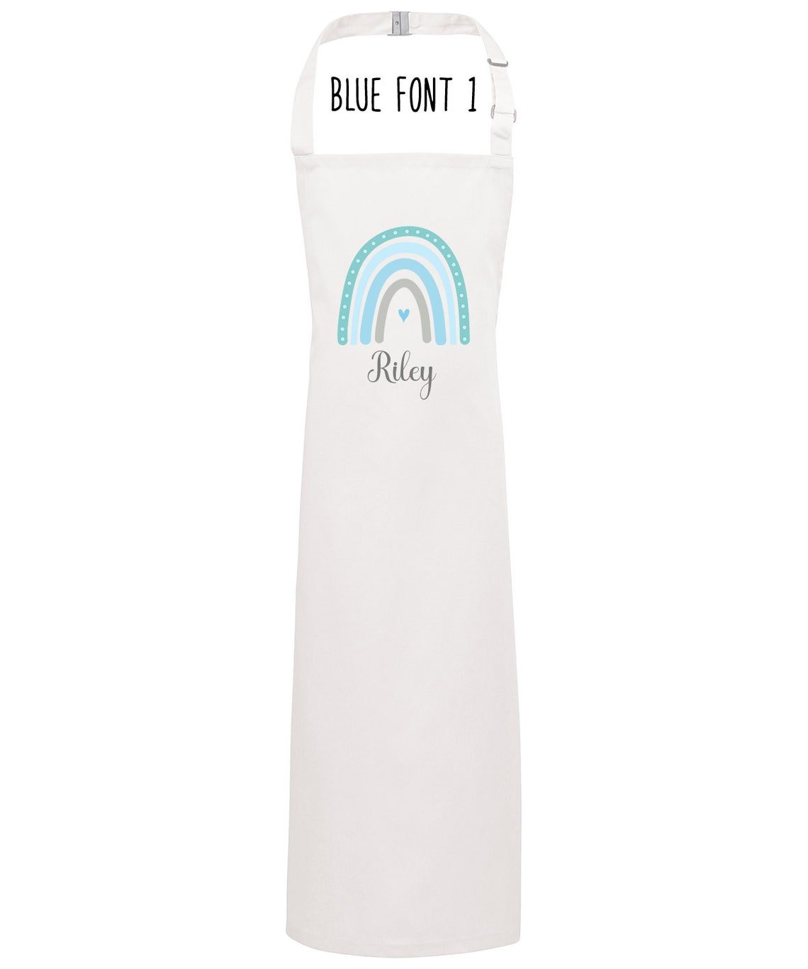 Personalised Rainbow Childs Apron - Chicken Craft Ltd