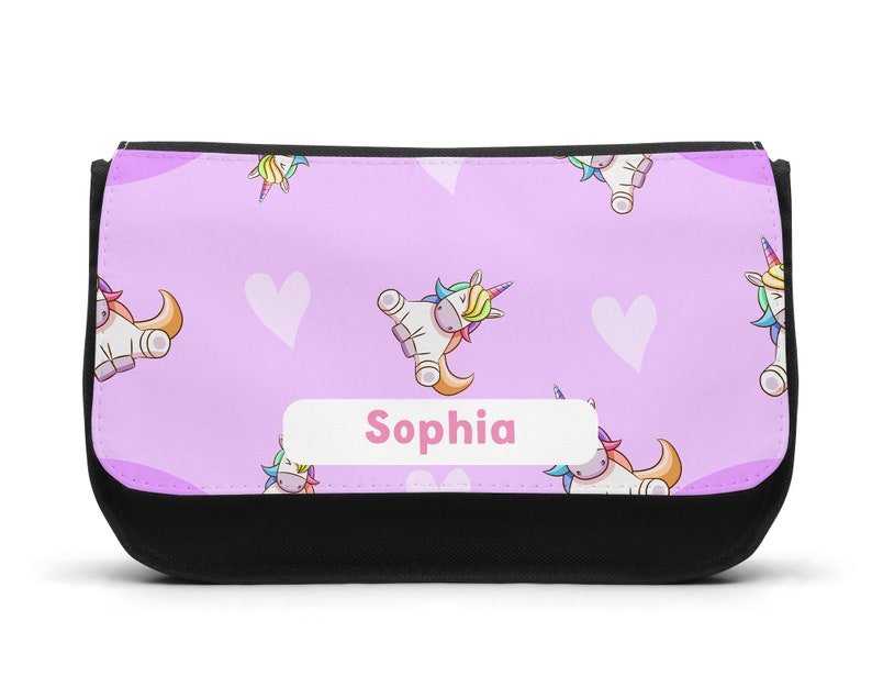 Personalised Pastel Unicorn Pencil Case