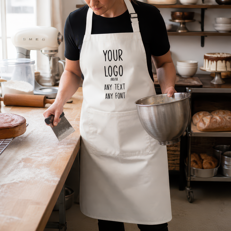 Personalised Logo or Business Name Apron