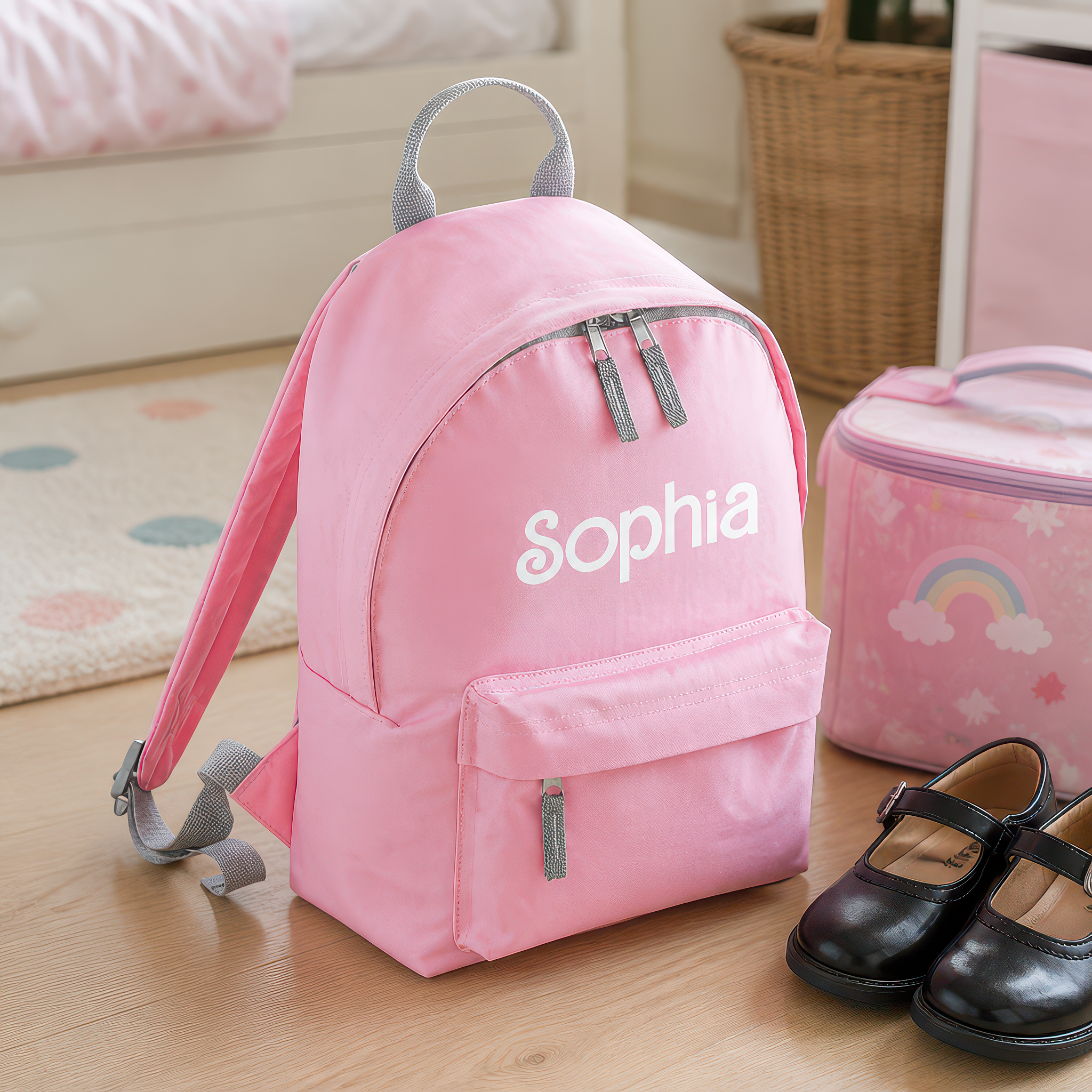 Personalised Pink for Kids Backpack for Back to School