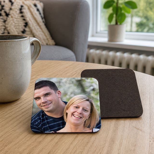 Personalised Square Photo Coaster