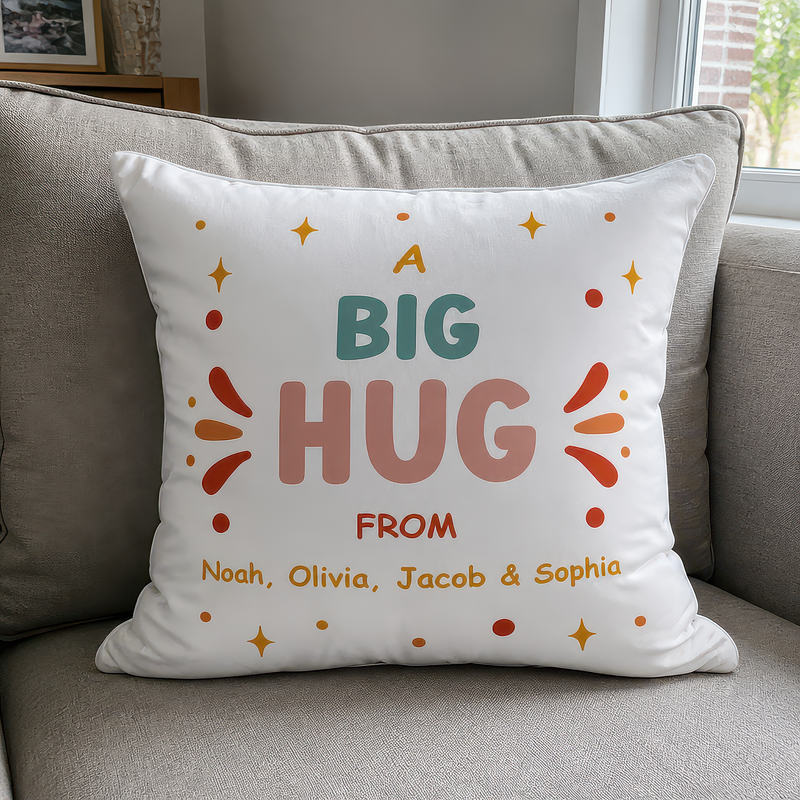 Personalised Big Hug from Cushion