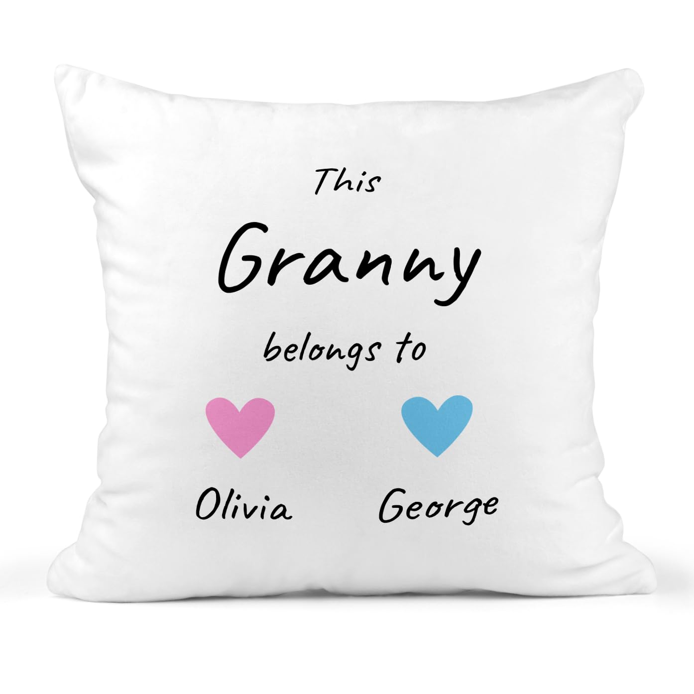 Personalised This Granny Belongs To Cushion with Names