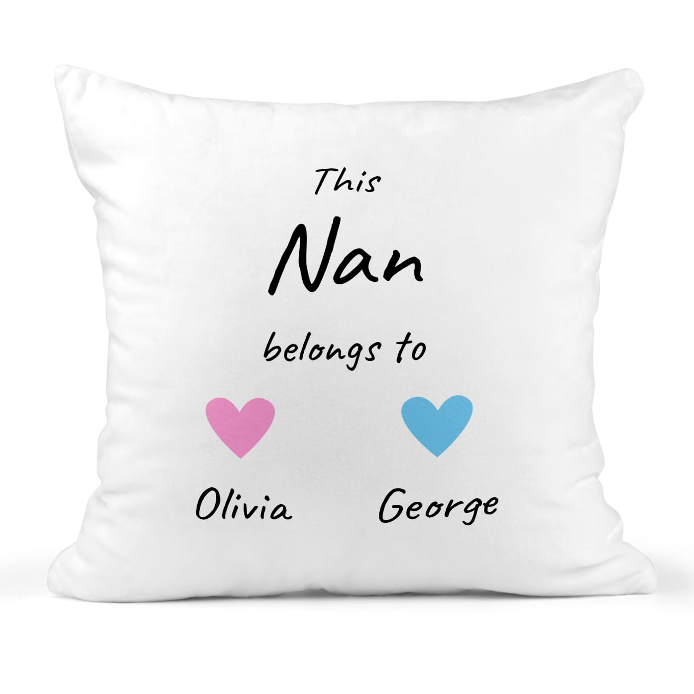 Personalised This Nan Belongs To Cushion with Names