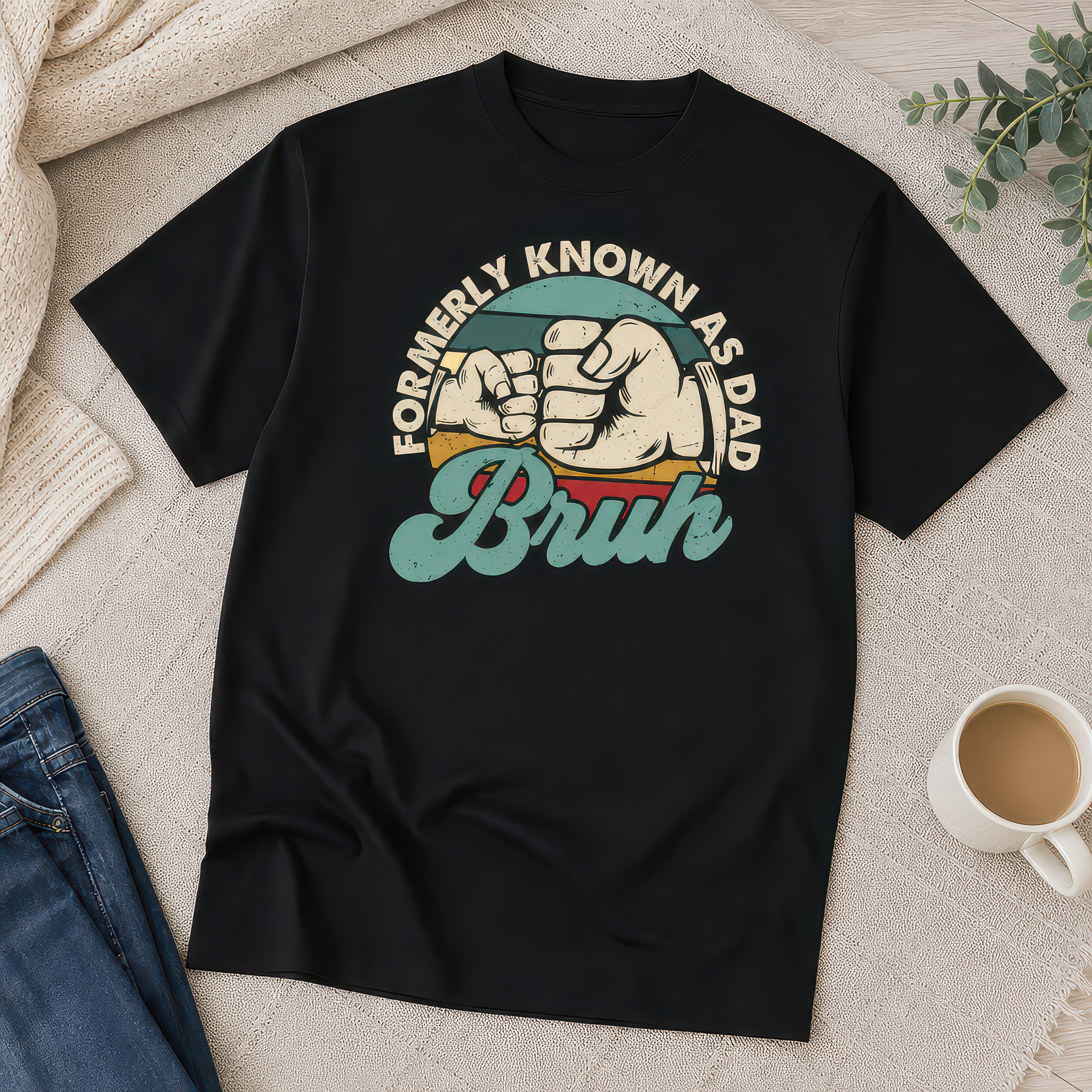 Formerly Known As Dad Bruh T-Shirt Gift T-Shirt - alternative view