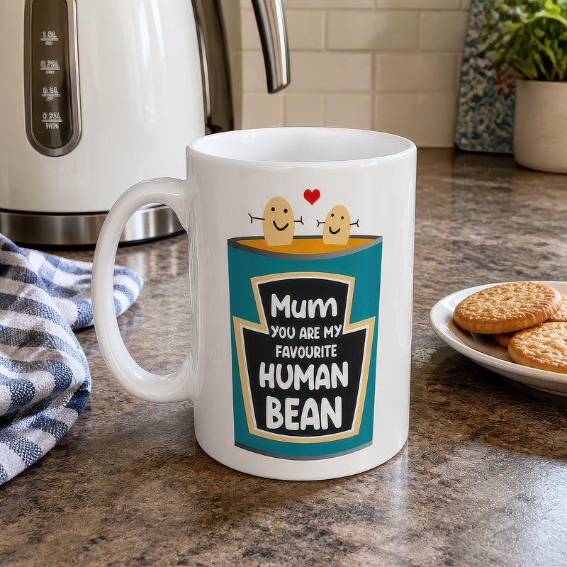 Mum Favourite Human Bean Mug