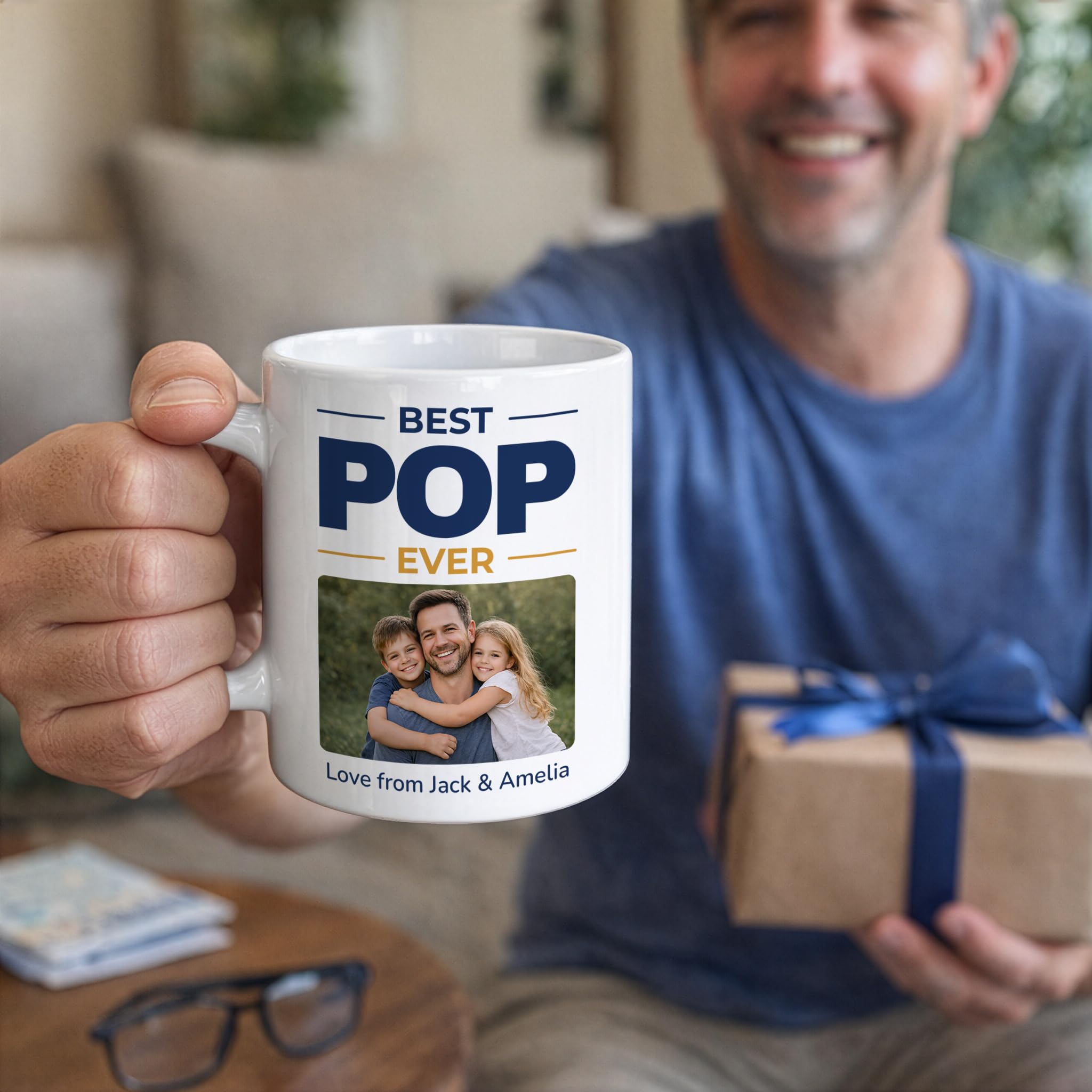 Personalised Best Pop Ever Photo Mug