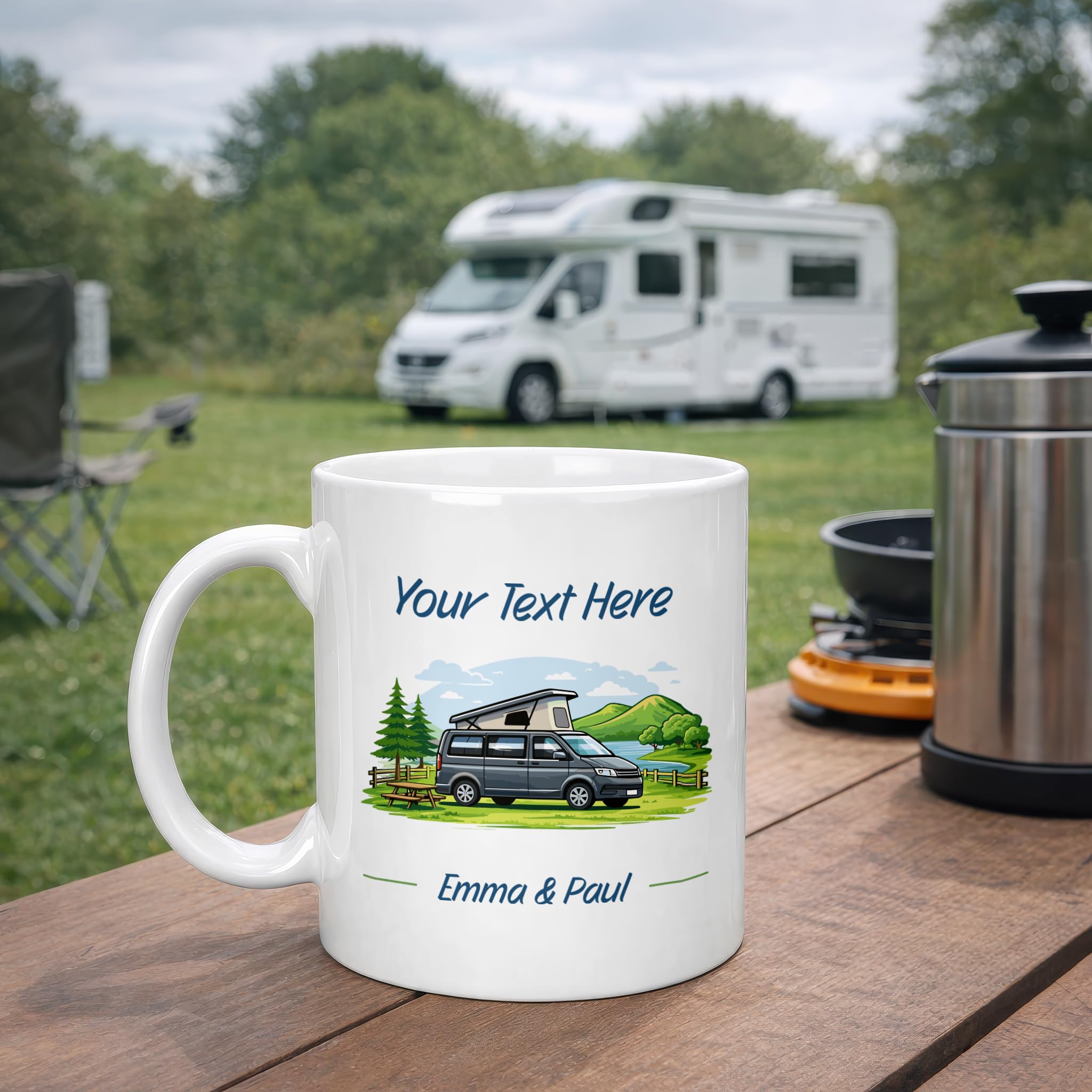 Personalised Pop Top Custom Colour Design Design Ceramic Mug with Name